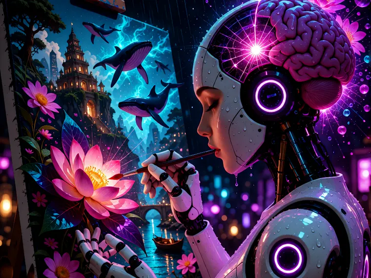 Retro Violet Studios key art.